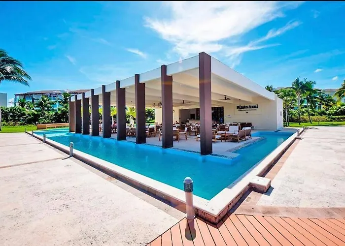 Oceanfront Walkout Pool Mareazul La Casa Bonita Playa del Carmen